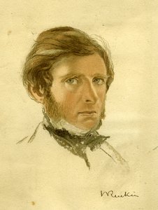 ジョン・ラスキンの肖像、1861年頃
